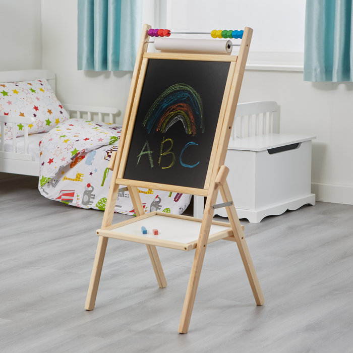 Symple Stuff Chelsy Childrens Board Easel & Reviews Wayfair